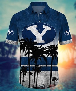 BYU Cougars Summer Beach Hawaiian Shirt - Stress Blessed Obsessed