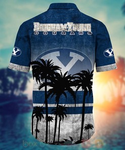 BYU Cougars Summer Beach Hawaiian Shirt - Stress Blessed Obsessed