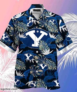 BYU Cougars Summer Beach Hawaiian Shirt - Tropical Patterns for Fans