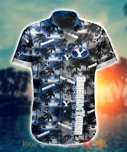 BYU Cougars Tropical Hawaiian Shirt and Shorts - Perfect for Summer