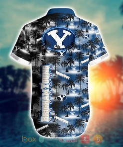 BYU Cougars Tropical Hawaiian Shirt and Shorts - Perfect for Summer