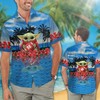 Baby Yoda Nebraska Cornhuskers Hawaiian Shirt Outfit