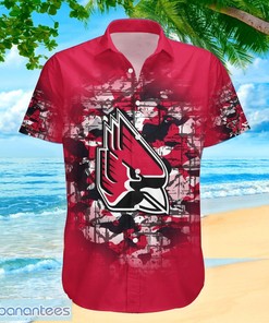 Ball State Cardinals Vintage Custom Hawaiian Shirt for Men and Women