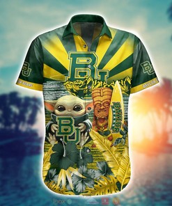 Baylor Bears Baby Yoda NCAA Hawaiian Shirt and Shorts