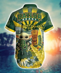Baylor Bears Baby Yoda NCAA Hawaiian Shirt and Shorts