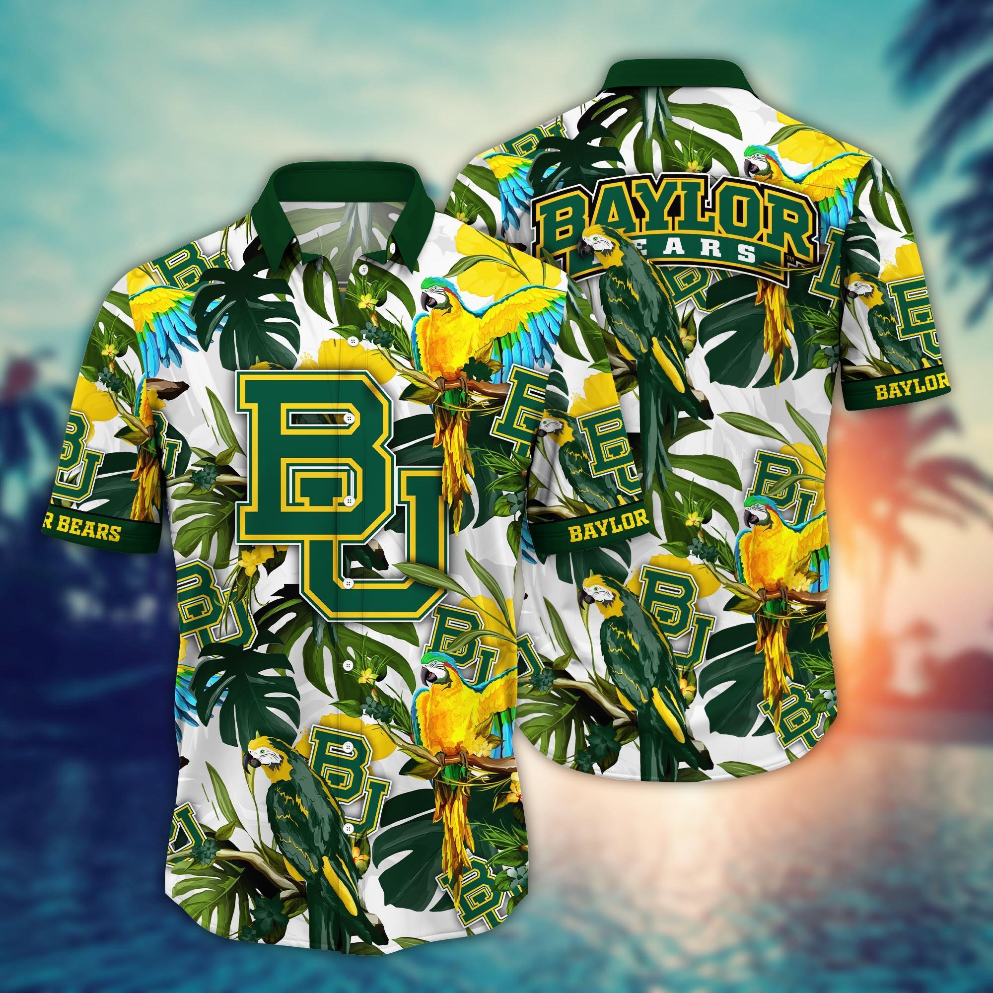 Baylor Bears NCAA Flower Hawaii Shirt For Fans Ver 1