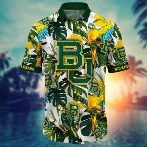 Baylor Bears NCAA Flower Hawaii Shirt For Fans Ver 1