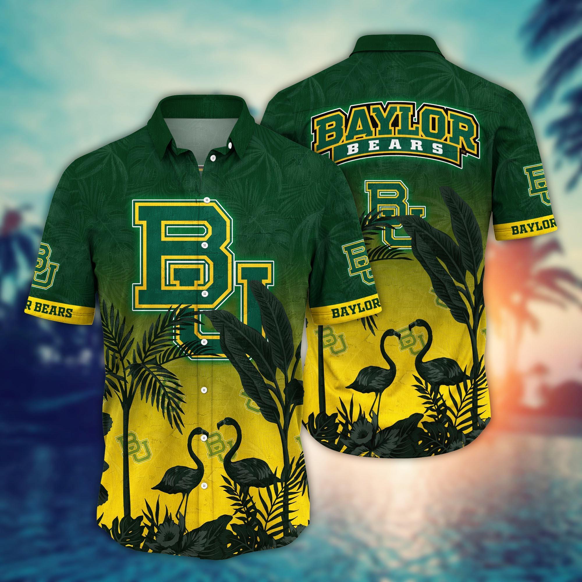Baylor Bears NCAA Flower Hawaii Shirt For Fans Ver 10