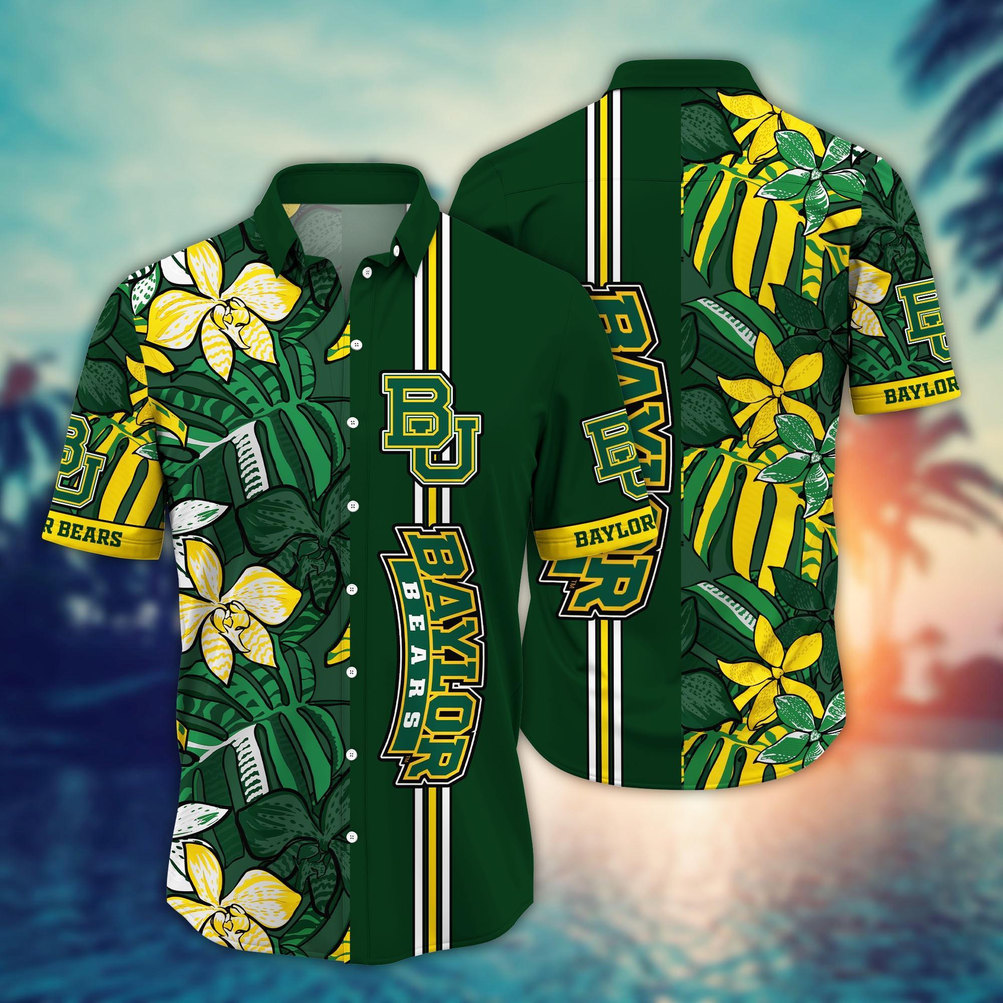 Baylor Bears NCAA Flower Hawaii Shirt For Fans Ver 13