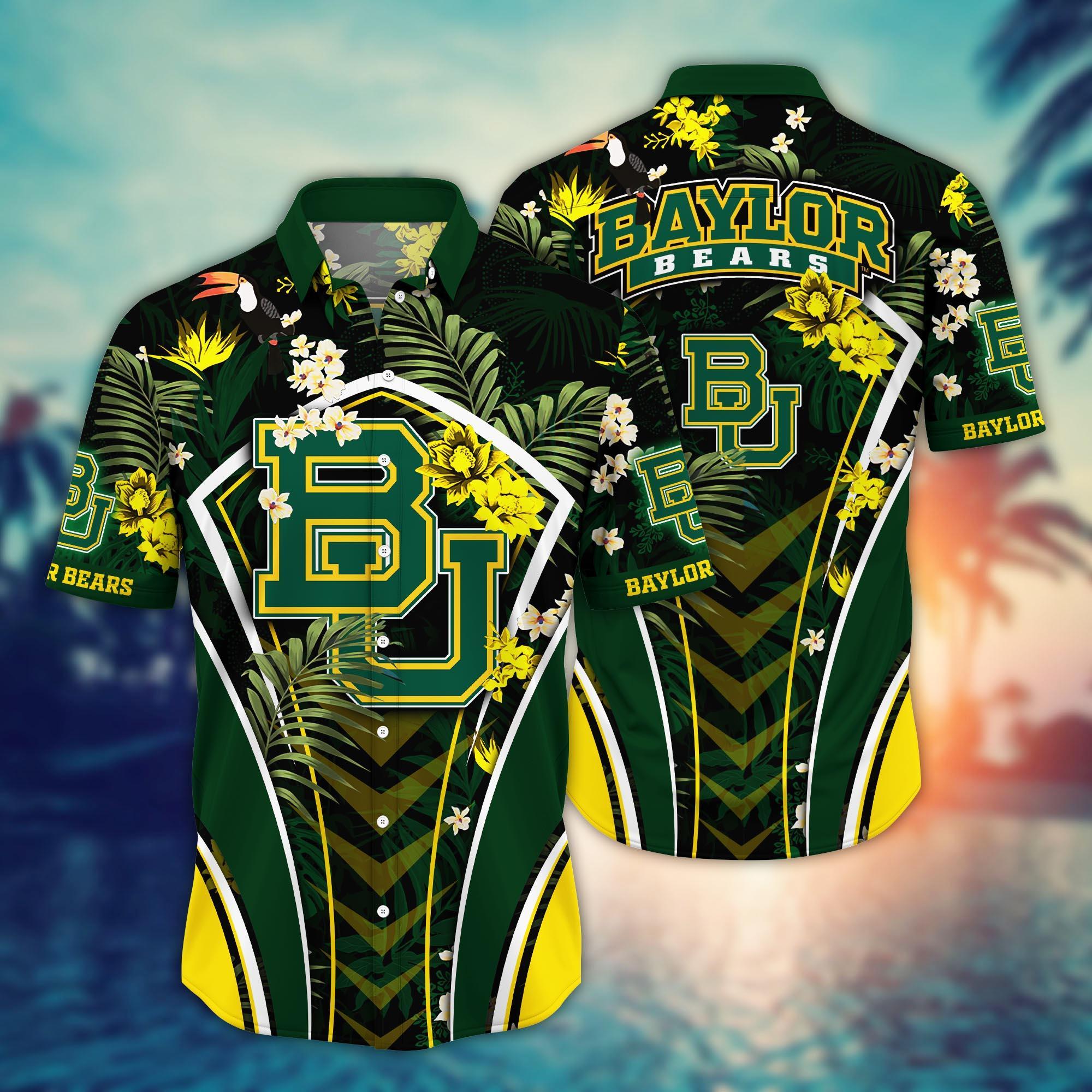 Baylor Bears NCAA Flower Hawaii Shirt For Fans Ver 15
