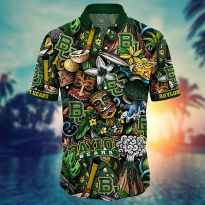 Baylor Bears NCAA Flower Hawaii Shirt For Fans Ver 16