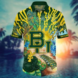 Baylor Bears NCAA Flower Hawaii Shirt For Fans Ver 2