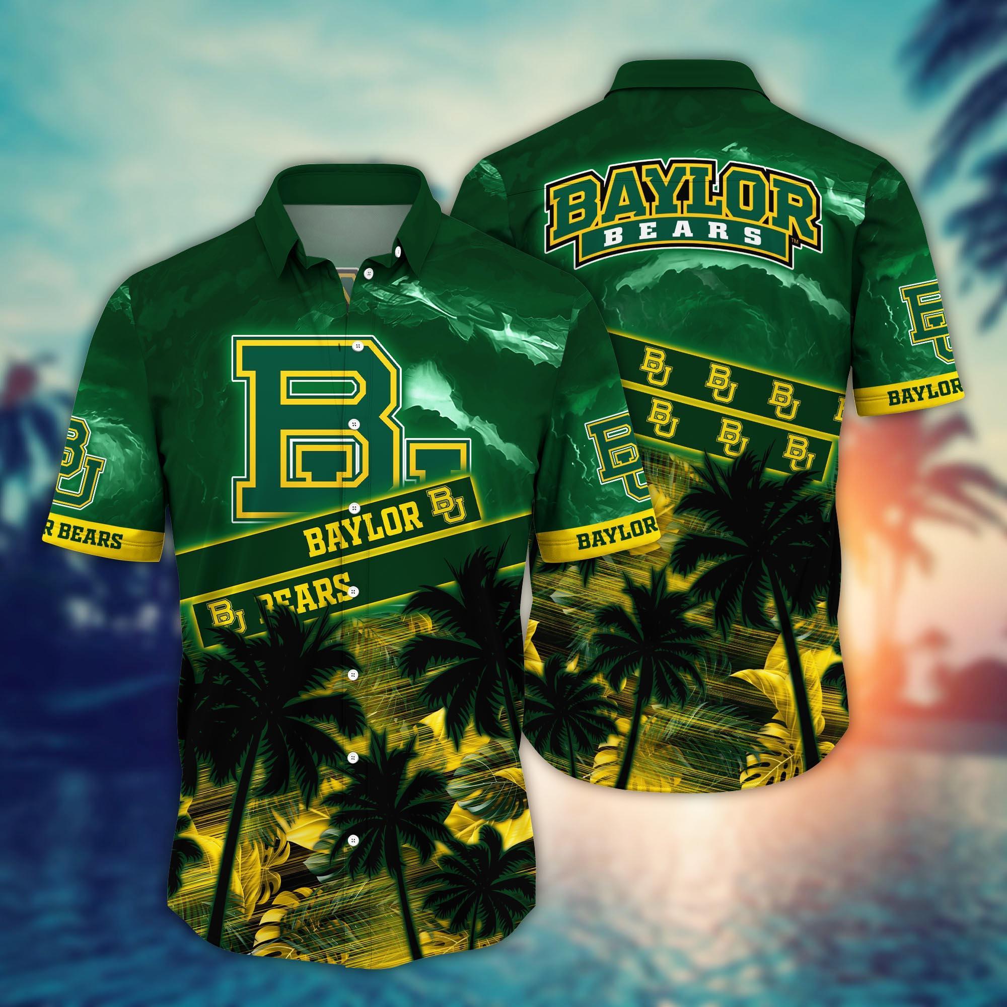 Baylor Bears NCAA Flower Hawaii Shirt For Fans Ver 20