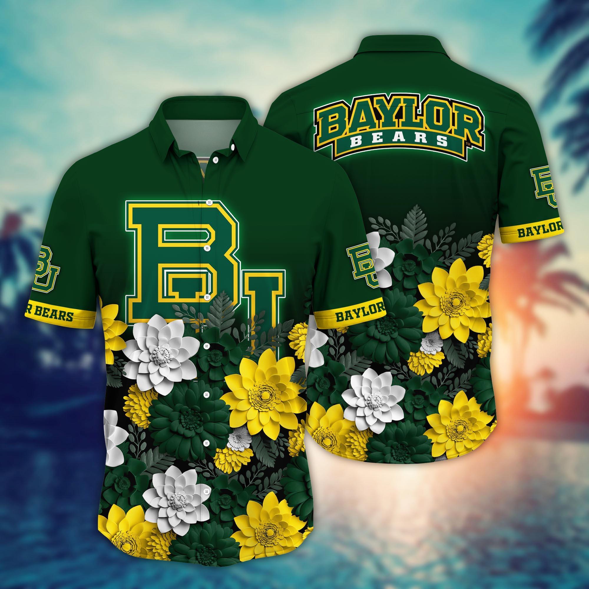 Baylor Bears NCAA Flower Hawaii Shirt For Fans Ver 26