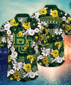 Baylor Bears NCAA Flower Hawaii Shirt For Fans Ver 3