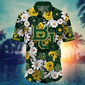 Baylor Bears NCAA Flower Hawaii Shirt For Fans Ver 3