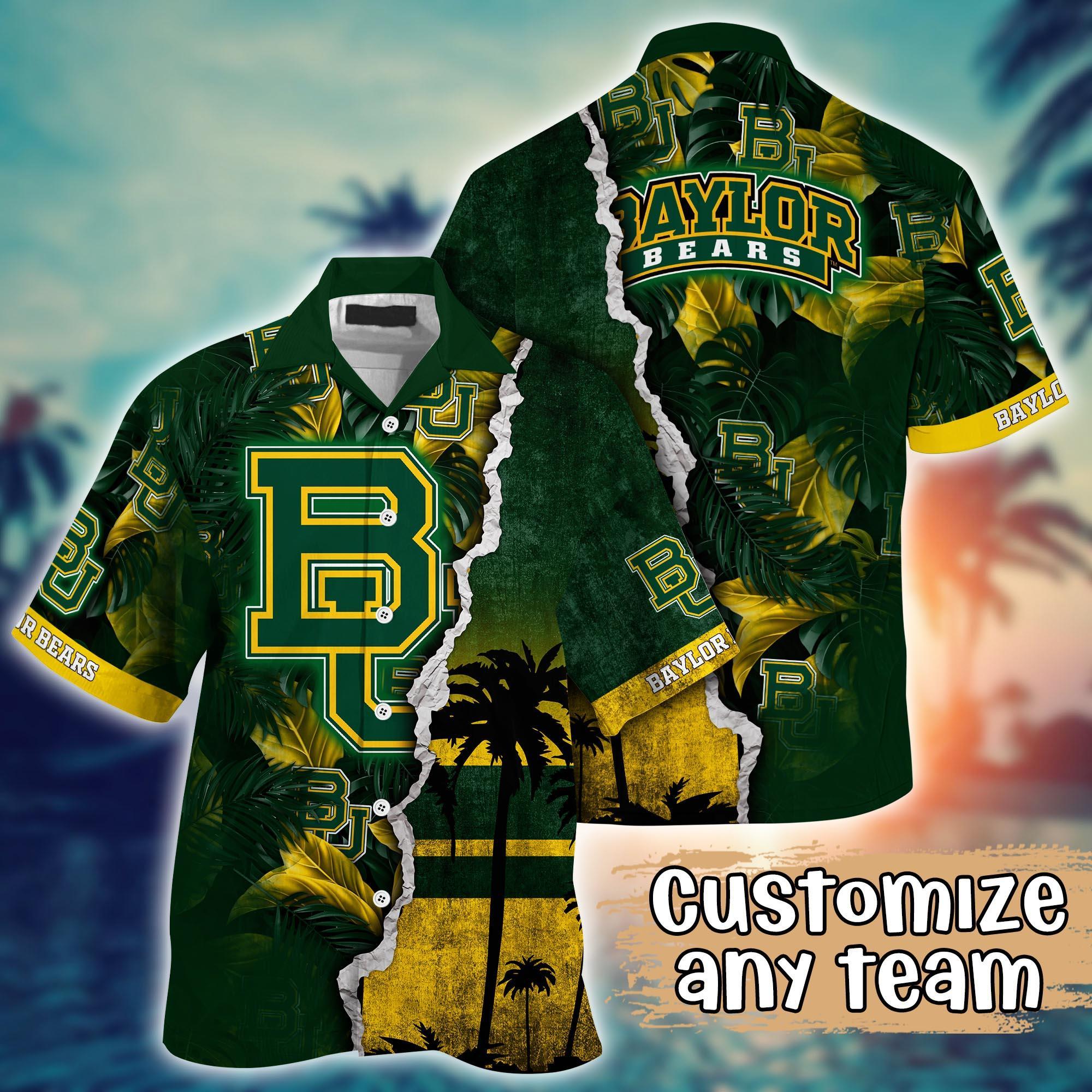 Baylor Bears NCAA Flower Hawaii Shirt For Fans Ver 34