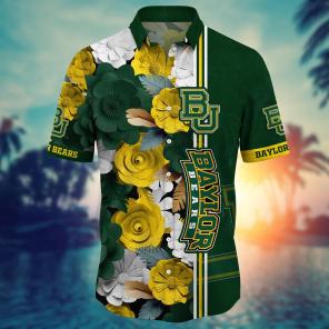 Baylor Bears NCAA Flower Hawaii Shirt For Fans Ver 35