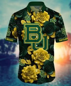 Baylor Bears NCAA Flower Hawaii Shirt For Fans Ver 37