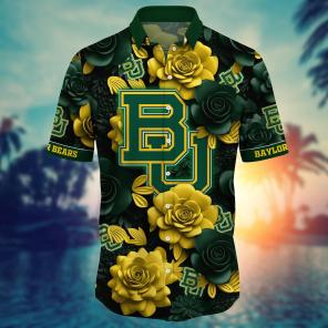 Baylor Bears NCAA Flower Hawaii Shirt For Fans Ver 37