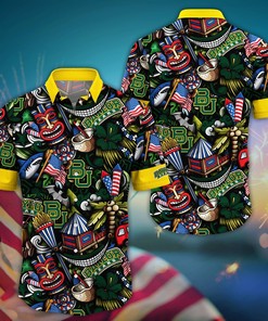 Baylor Bears NCAA Flower Hawaii Shirt For Fans Ver 4