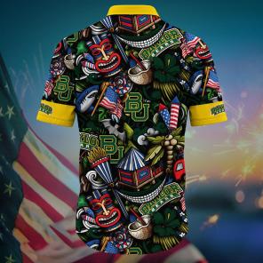 Baylor Bears NCAA Flower Hawaii Shirt For Fans Ver 4