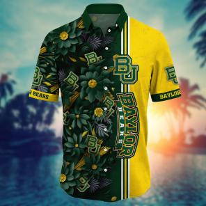 Baylor Bears NCAA Flower Hawaii Shirt For Fans Ver 5