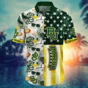 Baylor Bears NCAA Flower Hawaii Shirt For Fans Ver 7