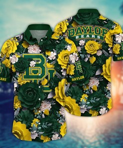 Baylor Bears NCAA Flower Hawaii Shirt For Fans Ver 8