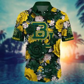 Baylor Bears NCAA Flower Hawaii Shirt For Fans Ver 8