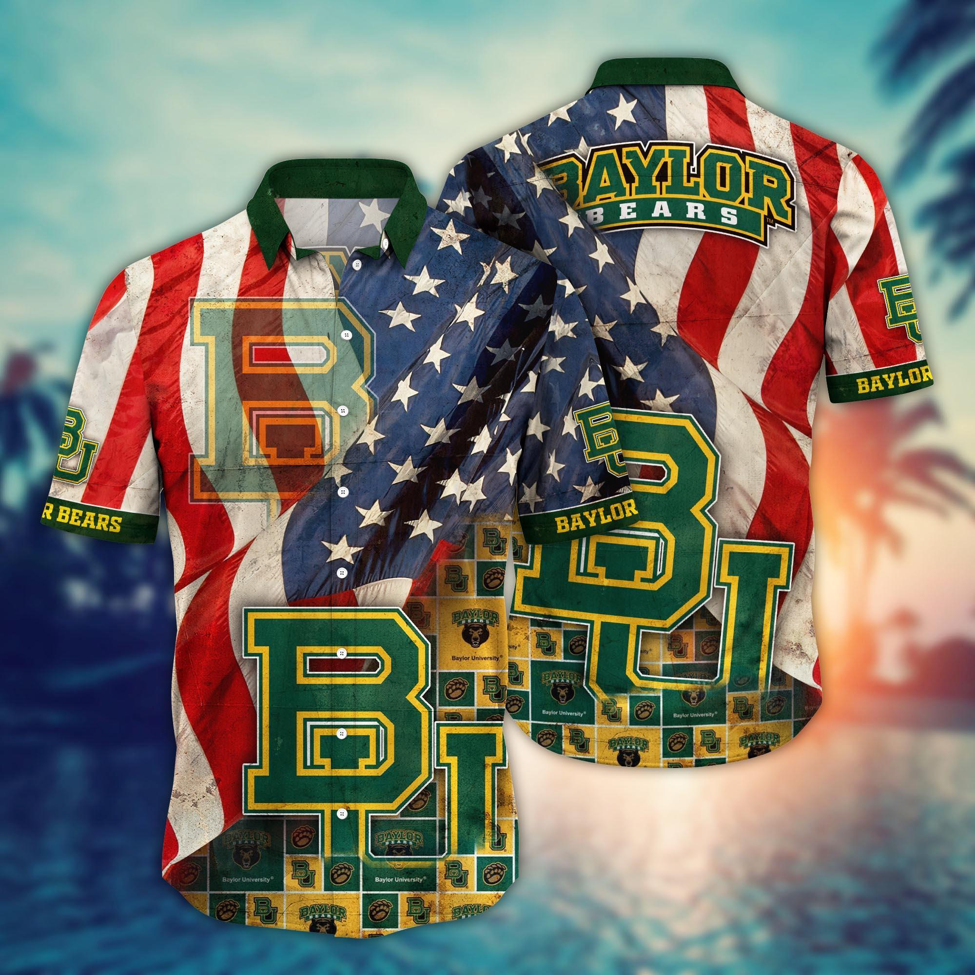 Baylor Bears NCAA Flower Hawaii Shirt For Fans Ver 9