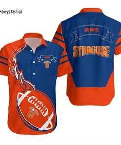 Be Bold with Syracuse Orange NCAA Hawaiian Shirt