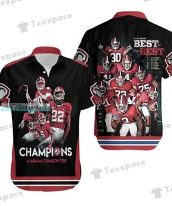 Be the Best of the Best with Alabama Crimson Tide Champions Best of The Best Hawaiian Shirt