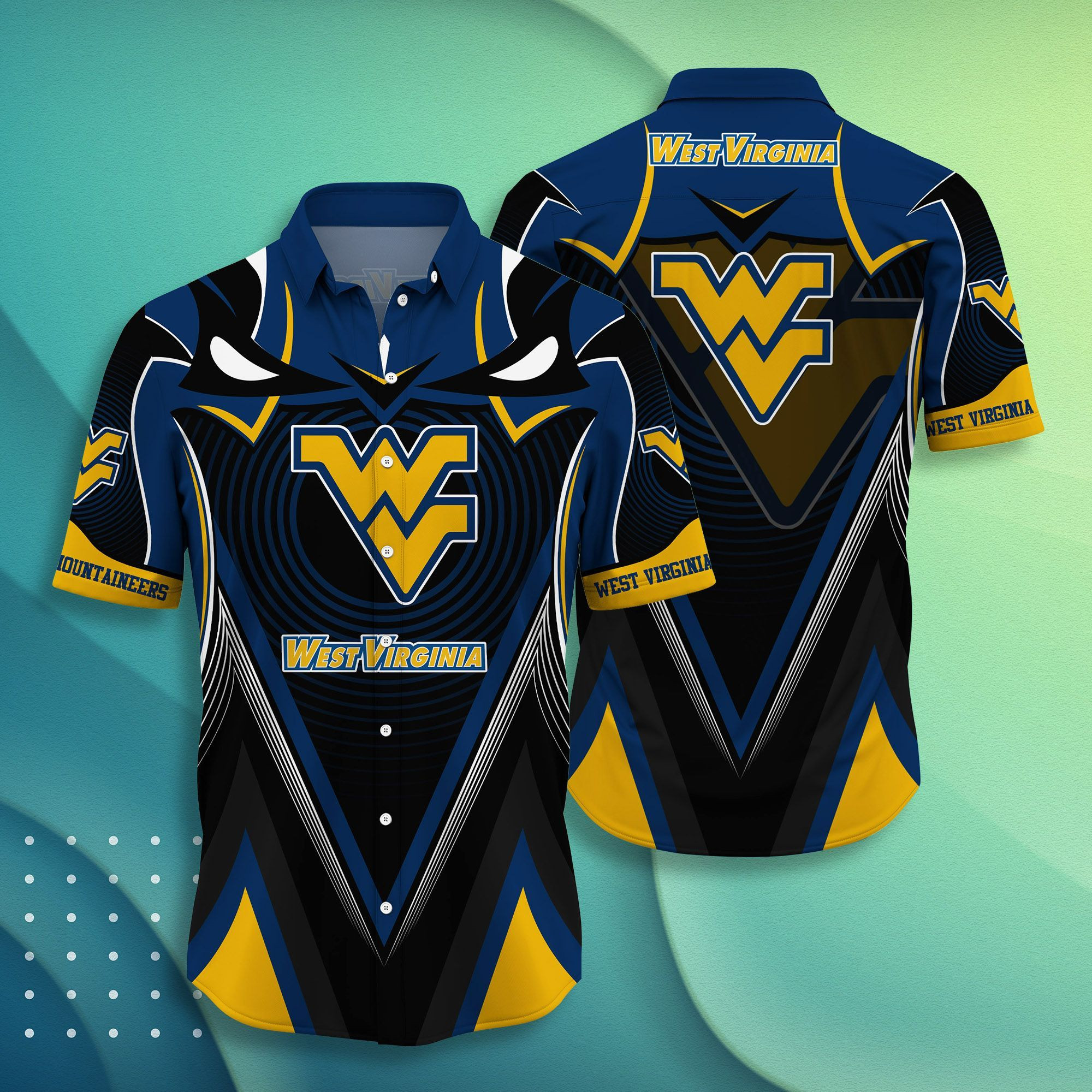 Be the Trendsetter with NEW West Virginia Mountaineers Hawaii Shirt
