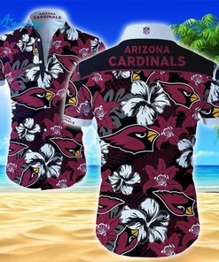 Beach Arizona Cardinals Hawaiian Shirt Ideal for Sports and Vacation