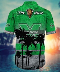 Best All Over Printed Marshall Thundering Herd Football 3D Hawaiian Shirt