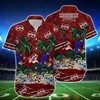 Best Tropical Sea and Parrots Aloha Shirt for Mississippi State Bulldogs - Short for Fans