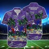 Best Tropical Sea and Parrots Aloha Shirt for Washington Huskies - Short for Fans