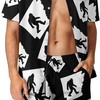 Bigfoot Hawaiian Shirt for Men from Arkansas State, Perfect for Casual Beach Outfits