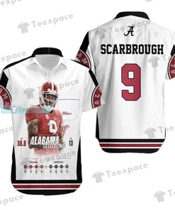 Bo Scarbrough Fan? Get the Alabama Crimson Tide 9 Bo Scarbrough Hawaiian Shirt Now