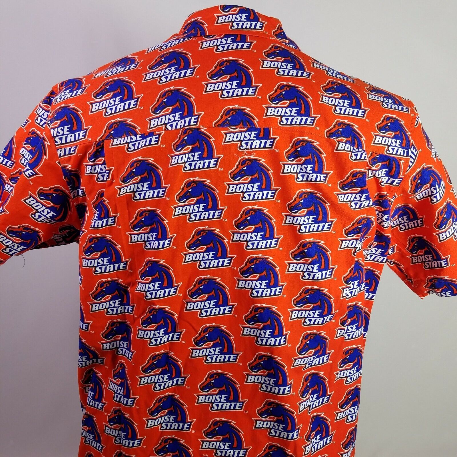 Boise State Broncos Hawaiian Camp Shirt - University College BSU Design