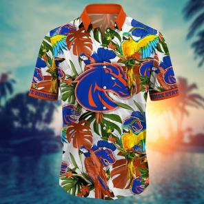 Boise State Broncos NCAA Flower Hawaii Shirt For Fans Ver 10