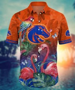 Boise State Broncos NCAA Flower Hawaii Shirt For Fans Ver 11
