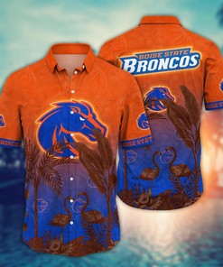 Boise State Broncos NCAA Flower Hawaii Shirt For Fans Ver 12