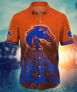 Boise State Broncos NCAA Flower Hawaii Shirt For Fans Ver 12