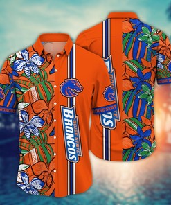 Boise State Broncos NCAA Flower Hawaii Shirt For Fans Ver 14