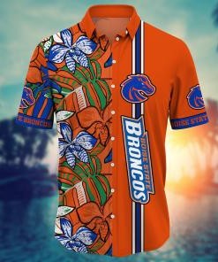 Boise State Broncos NCAA Flower Hawaii Shirt For Fans Ver 14