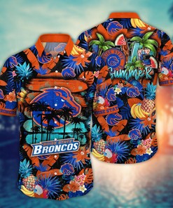 Boise State Broncos NCAA Flower Hawaii Shirt For Fans Ver 15