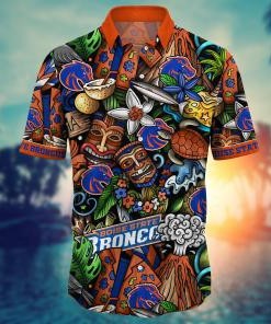 Boise State Broncos NCAA Flower Hawaii Shirt For Fans Ver 18