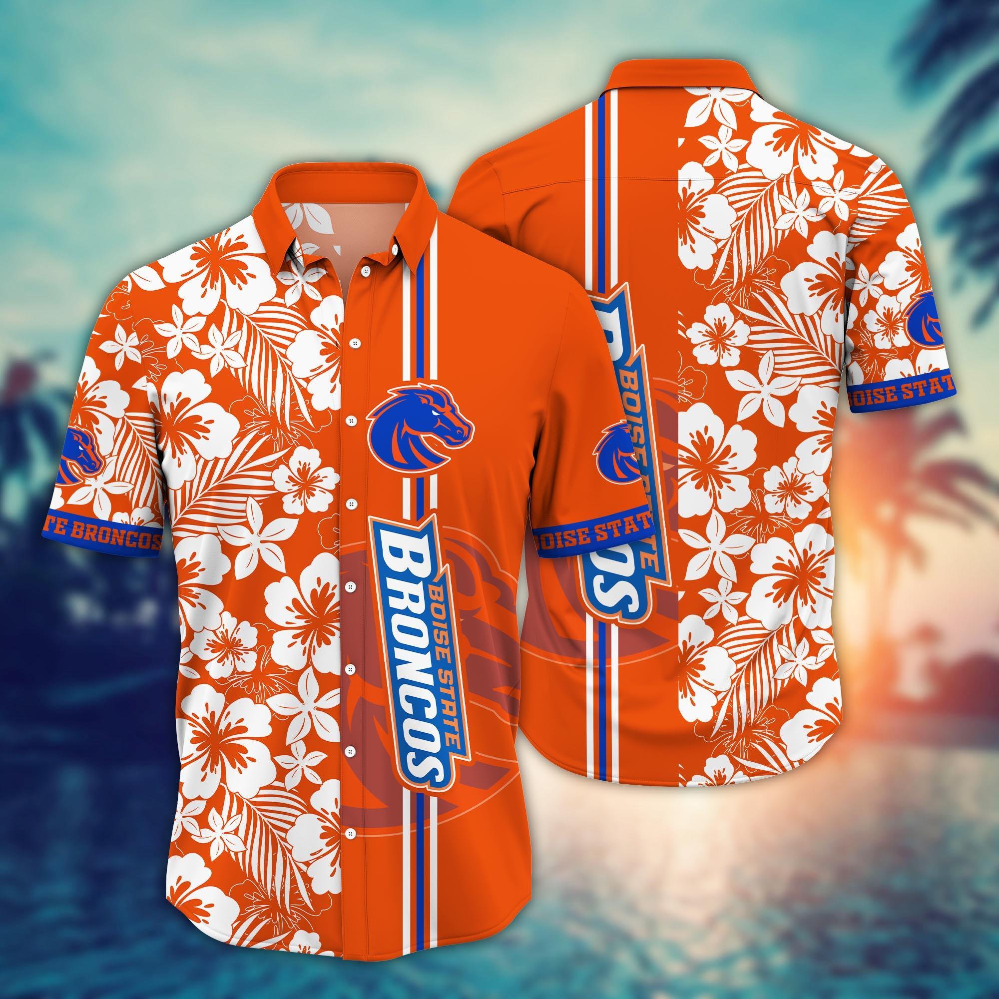 Boise State Broncos NCAA Flower Hawaii Shirt For Fans Ver 20